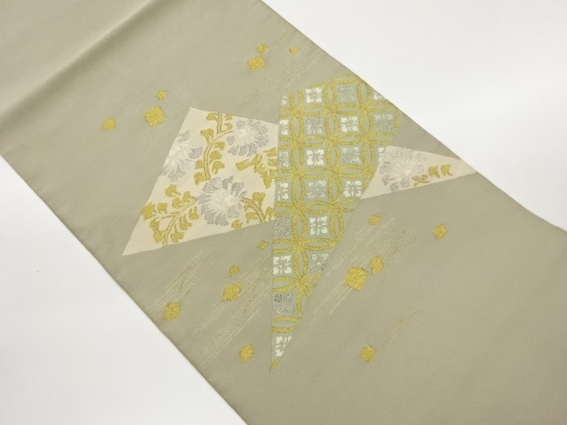 JAPANESE KIMONO / TSUMURE SHIKISHI SCATTER PATTERN / SHIPPO / FLORAL M